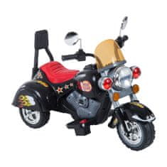 HOMCOM HOMCOM Otroško mini električno motorno kolo za otroke 37-72 mesecev, 3 kolesa, 6V baterija PP Iron, hitrost 2,5 km/h, 92×53×67cm