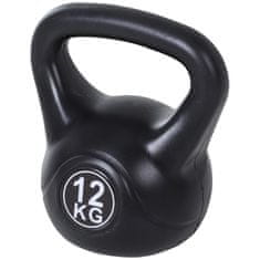 HOMCOM 12 kg kettlebell za šport in fitnes iz PVC s peskom in gladkim antigravitacijskim ročajem
drgnjenje