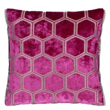 Designers Guild Okrasna blazina MANIPUR 43 x 43 cm, fuksija