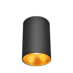 BRAYTRON BETA 9414 RND stropna svetilka GU10 črna/zlata