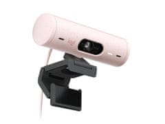 Logitech Brio 500 kamera, USB, roza (960-001421)