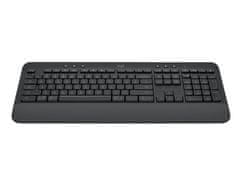 Logitech K650 Signature tipkovnica, brezžična, USB, SLO g, grafitna (920-010945) - odprta embalaža