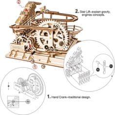 Robotime 3D sestavljanka kroglična steza spirala