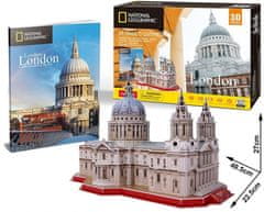 CubicFun 3D sestavljanka National Geographic: Katedrala svetega Pavla 107 kosov