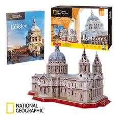 CubicFun 3D sestavljanka National Geographic: Katedrala svetega Pavla 107 kosov