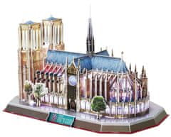 CubicFun Osvetljena 3D sestavljanka Notre Dame 149 kosov