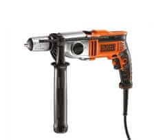 Black+Decker BLACK+DECKER UDARNI VRTALNIK 910W 2-HIT. KOVČEK KR911K