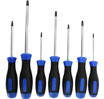 KING TONY TOOLS Komplet vijačnikov Torx 7 Elem. T10, T15, T20, T25, T27, T30, T40
