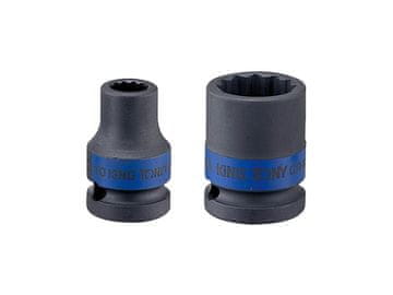 KING TONY TOOLS 3/4" kratki udarni nastavki 32 mm X 57 mm, 12-kotni