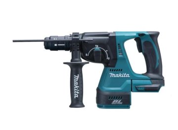 Makita DHR243Z 18V 2J ohišje SDS-Plus kladivo in dleto + dodaten ročaj