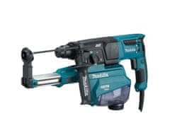 Makita Vrtalno kladivo Sds-Plus z možnostjo kovanja 800W 2,2J Avt + sesanje Hr2653