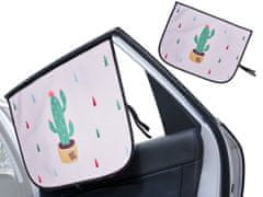 Aga Magnetna zavesa za okno avtomobila kaktus
