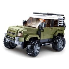 Sluban Model Bricks M38-B1015 Angleški SUV Attacker