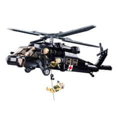 Sluban Model Bricks M38-B1012 Medicinski helikopter UH-60 Black Hawk