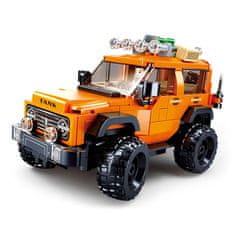 Sluban Model Bricks M38-B1013 Ameriški SUV Bronx