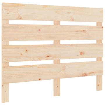 Vidaxl Posteljno vzglavje 90x3x80 cm trdna borovina