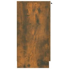 Vidaxl Omarica za čevlje dimljeni hrast 59x35x70 cm konstruiran les