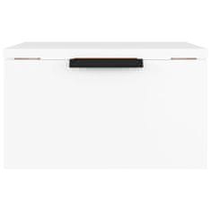 Vidaxl Stenske nočne omarice 2 kosa bele 34x30x20 cm