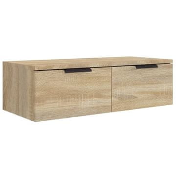 Vidaxl Stenska omarica sonoma hrast 68x30x20 cm inženirski les