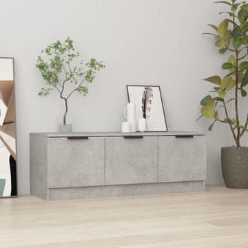 Vidaxl vidaXL TV stojalo betonsko sivo 102x35x36,5 cm