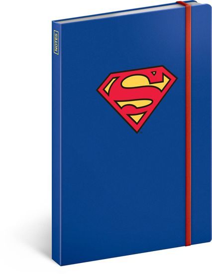 Presco Group NOTIQUE Zapiski Supermana - Simbol, linejni, 13 x 21 cm