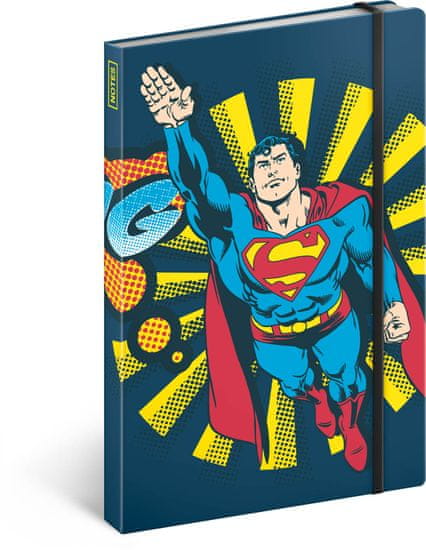 Presco Group NOTIQUE Zapiski Superman - Bang, linajka, 13 x 21 cm