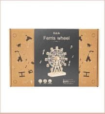 Robotime Rolife 3D lesena sestavljanka Ferris Wheel (Toy Box) 278 kosov