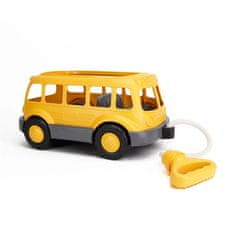 Green Toys Zelene igrače, ki vlečejo šolski avtobus