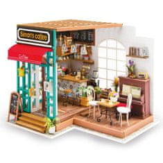 Robotime Miniaturna hiša Cafe