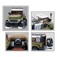 Sluban Model Bricks M38-B1015 Angleški SUV Attacker