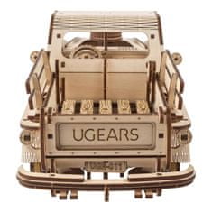 UGEARS 3D lesena mehanska sestavljanka Ameriški tovornjak (Pick-up)