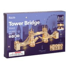 Robotime Lesena 3D sestavljanka Tower Bridge Glowing