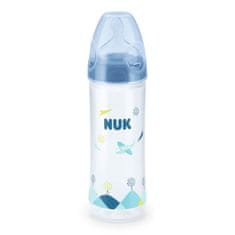 Nuk First Choice Plus New Classic steklenička 250 ml modra