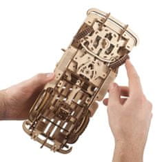 UGEARS 3D lesena mehanska sestavljanka Ameriški tovornjak (Pick-up)