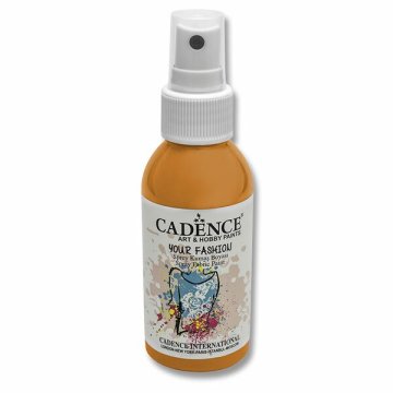 Cadence Your Fashion Barve za tekstil, 100 ml - oranžna