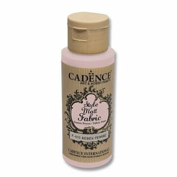 Cadence Barve za tekstil Style Matt Fabric, 59 ml - svetlo roza