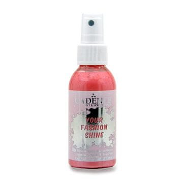 Cadence Your Fashion Shine barva za tekstil, 100 ml - rdeča