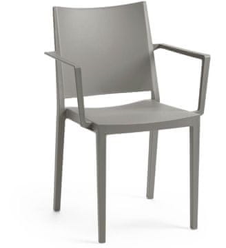 Rojaplast Mosk Armchair stol, sivi