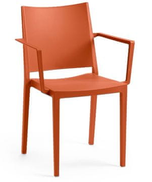Rojaplast Mosk Armchair stol, barva opeke