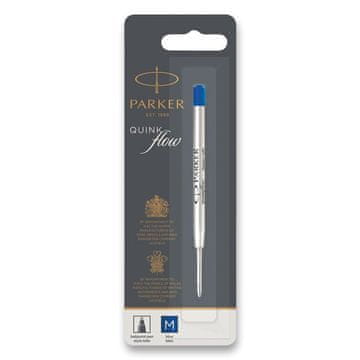 Parker QuinkFlow polnilo za kroglice, M - modro