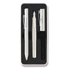 Faber-Castell Grip Edition 2010 komplet nalivnega in krogličnega peresa - roza
