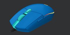 Logitech G102 LightSync gaming miška, modra