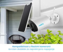 Reolink solarni panel za napajanje kamer serije Argus/Go/Duo, bel