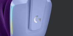 Logitech G733 Lightspeed brezžične slušalke, vijolične