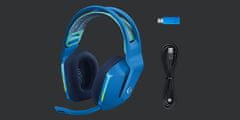 Logitech G733 Lightspeed brezžične slušalke, modre