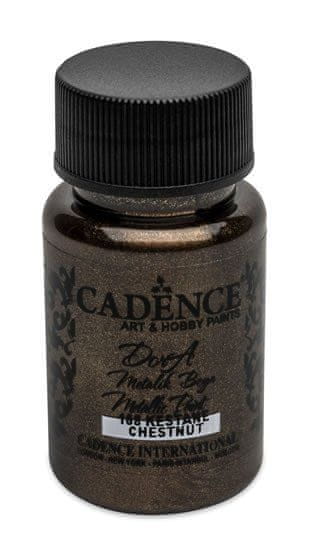 Cadence Akrilna barva Dora Metallic - bordo / 50 ml