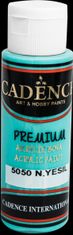 Cadence Akrilna barva Premium - turkizna svetla / 70 ml