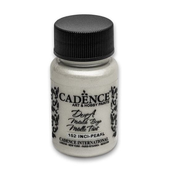 Cadence Akrilne barve za nohte Dora Metallic, 50 ml biserna