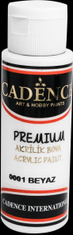 Cadence Akrilna barva Premium - bela / 70 ml