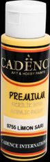 Cadence Akrilna barva Premium - rumena / 70 ml